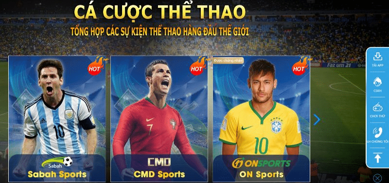 Trải nghiệm thể thao tuyệt vời tại nhà cái uy tín